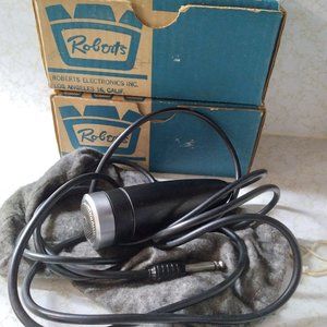Qty 2🎤 MICROPHONE Vintage Roberts Professional Microphone 🎤 No.90-03
